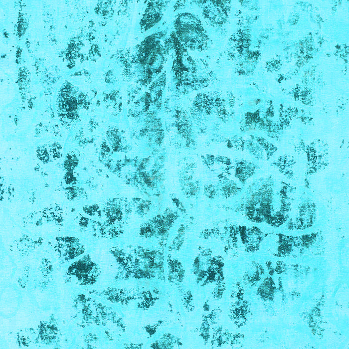 Abstract Light Blue Modern Rug, abs940lblu