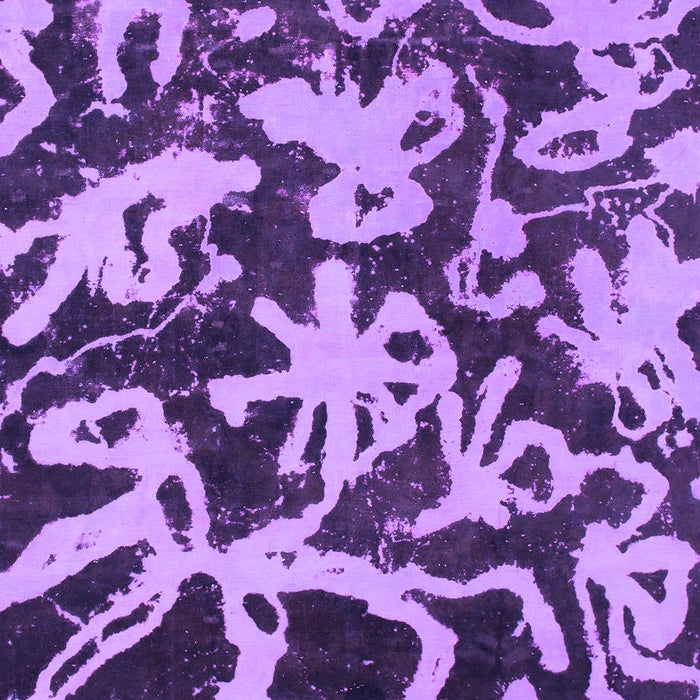 Machine Washable Abstract Purple Modern Area Rugs, wshabs941pur