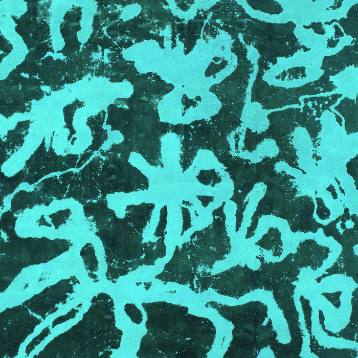 Abstract Turquoise Modern Rug, abs941turq