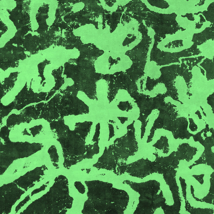 Abstract Emerald Green Modern Rug, abs941emgrn