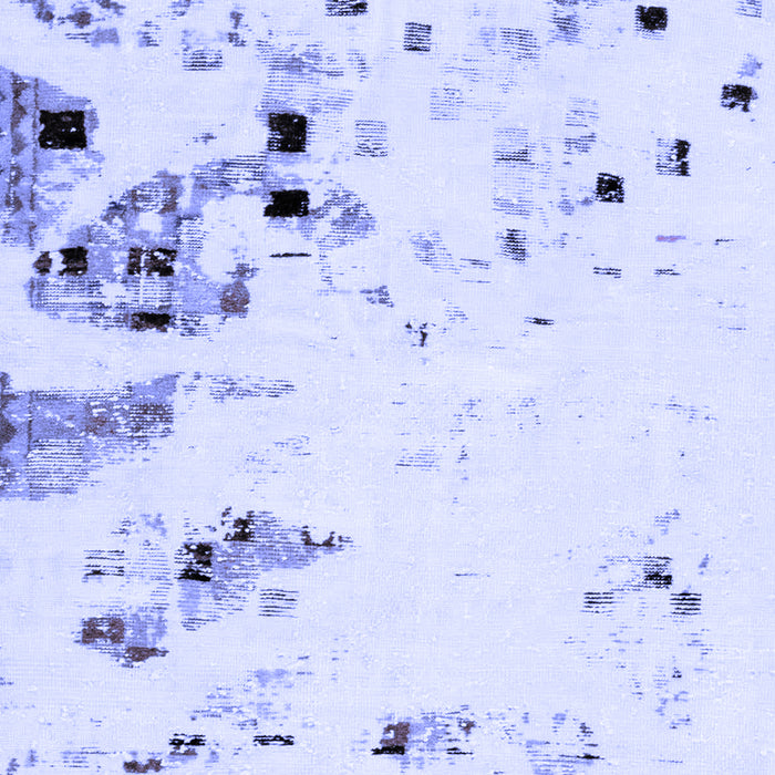 Machine Washable Abstract Blue Modern Rug, wshabs943blu