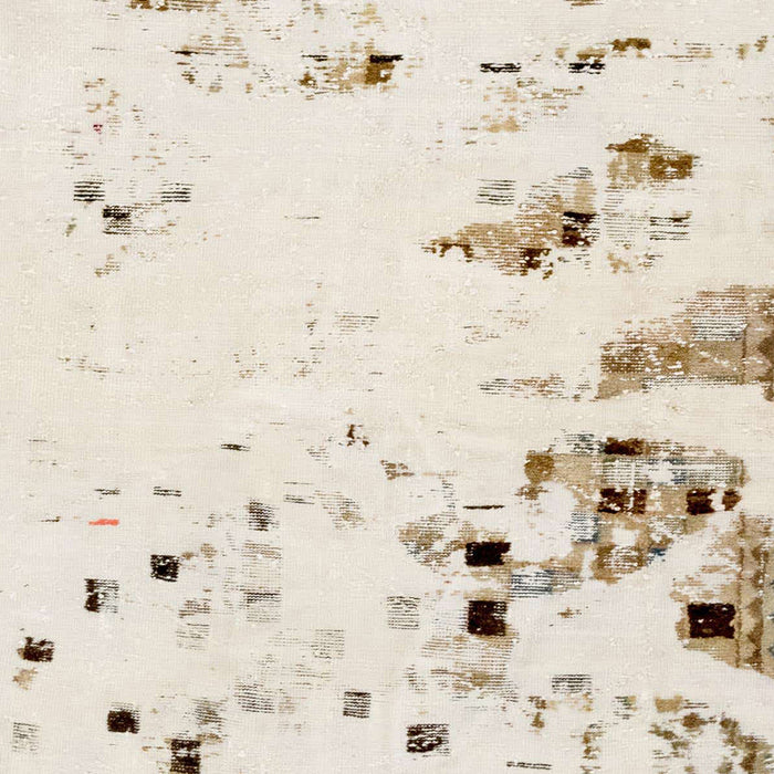 Abstract Tan Brown Modern Rug, abs943