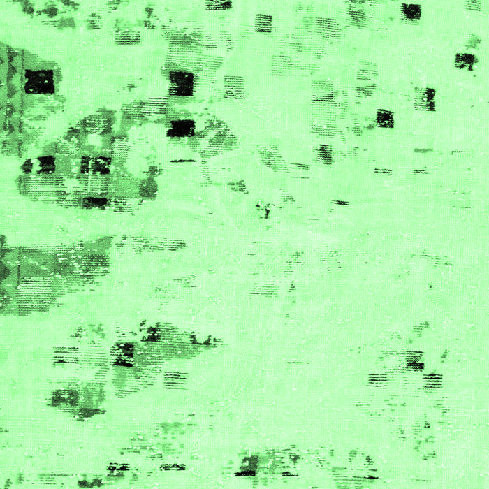 Abstract Emerald Green Modern Rug, abs943emgrn