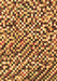 Machine Washable Checkered Brown Modern Rug, wshabs944brn