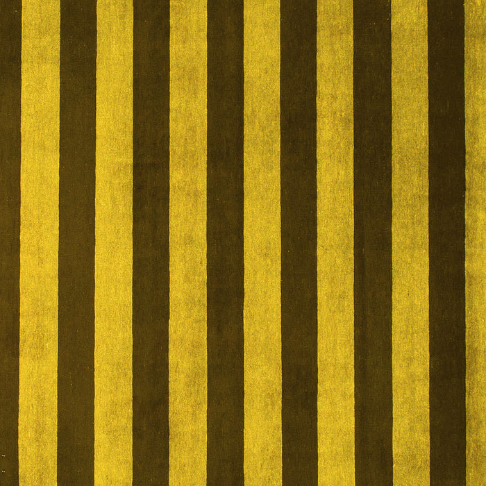 Square Machine Washable Abstract Yellow Modern Rug, wshabs945yw