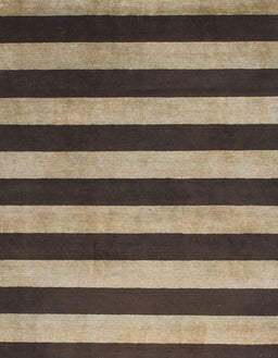 Abstract Camel Brown Modern Rug, abs945