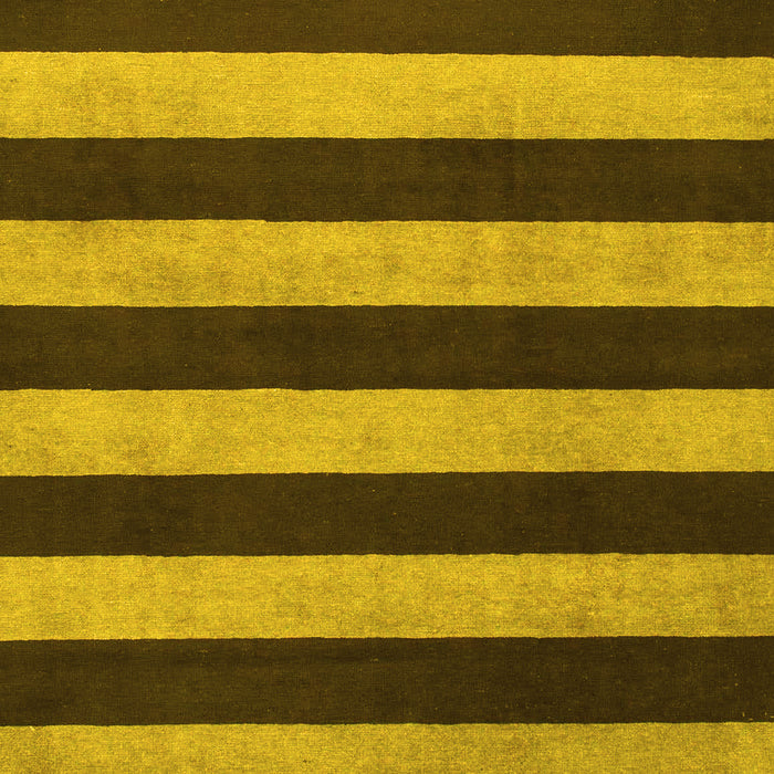 Machine Washable Abstract Yellow Modern Rug, wshabs945yw