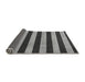 Sideview of Abstract Gray Modern Rug, abs945gry