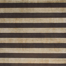 Square Machine Washable Abstract Camel Brown Rug, wshabs945
