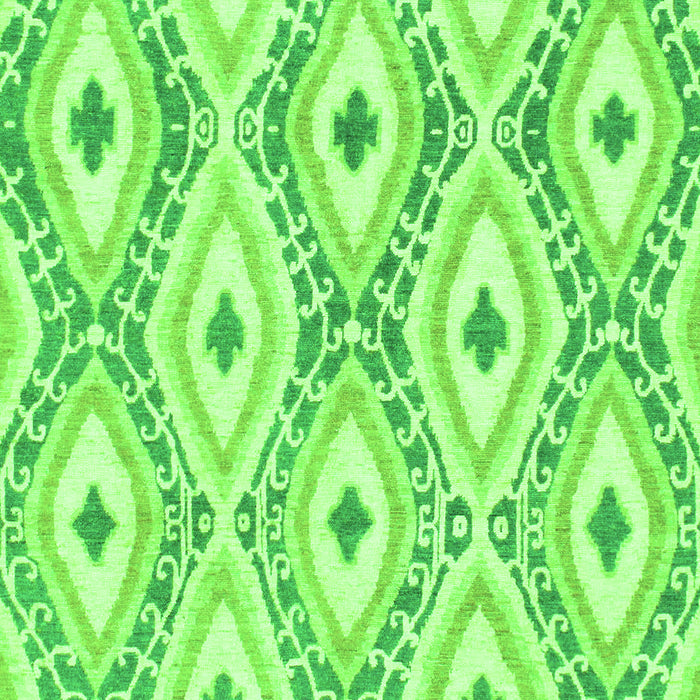 Machine Washable Abstract Green Modern Area Rugs, wshabs946grn
