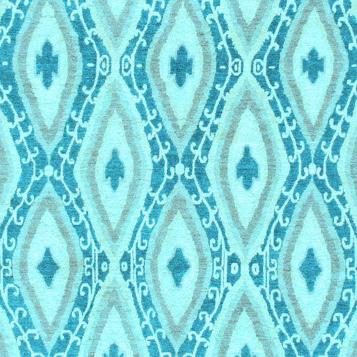 Abstract Light Blue Modern Rug, abs946lblu