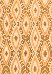 Abstract Orange Modern Rug, abs946org