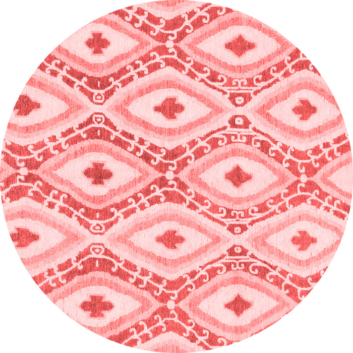 Abstract Red Modern Rug, abs946red