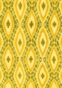 Abstract Yellow Modern Rug, abs946yw