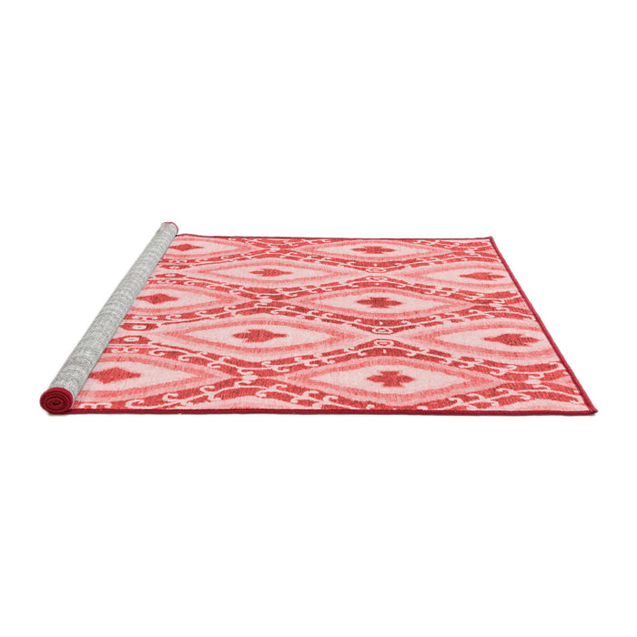 Modern Red Washable Rugs
