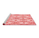 Modern Red Washable Rugs