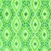 Square Machine Washable Abstract Green Modern Area Rugs, wshabs946grn