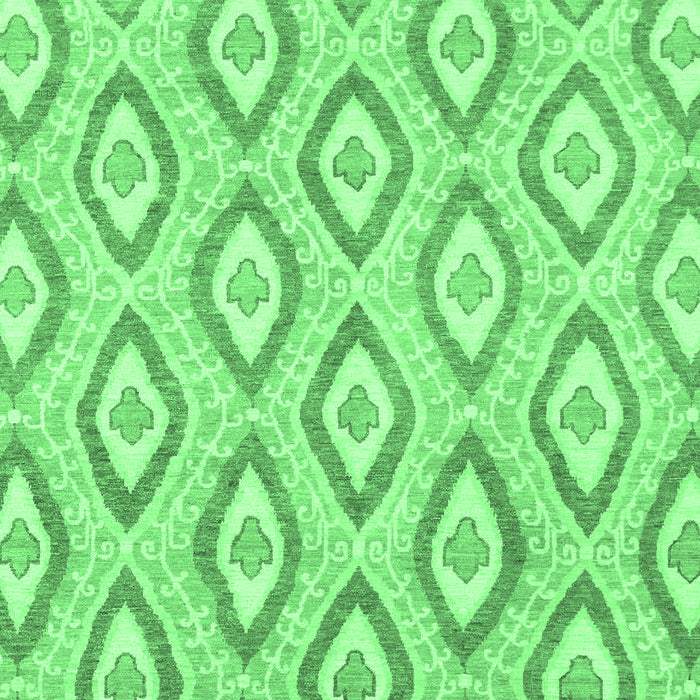 Abstract Emerald Green Modern Rug, abs947emgrn