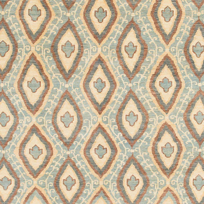 Abstract Camel Brown Modern Rug, abs947