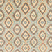 Square Machine Washable Abstract Camel Brown Rug, wshabs947