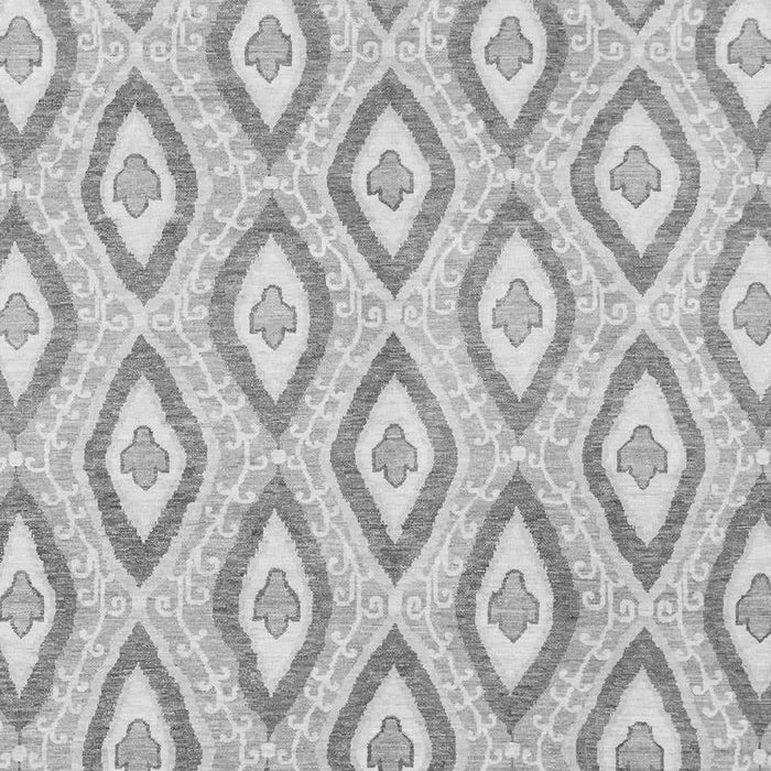 Machine Washable Abstract Gray Modern Rug, wshabs947gry
