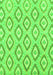 Machine Washable Abstract Green Modern Area Rugs, wshabs947grn