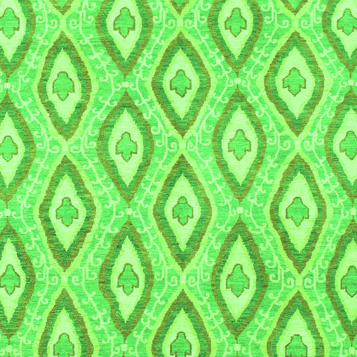 Machine Washable Abstract Green Modern Area Rugs, wshabs947grn