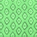 Square Abstract Emerald Green Modern Rug, abs947emgrn