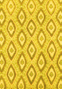 Abstract Yellow Modern Rug, abs947yw