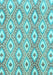 Machine Washable Abstract Light Blue Modern Rug, wshabs948lblu