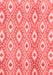 Abstract Red Modern Area Rugs