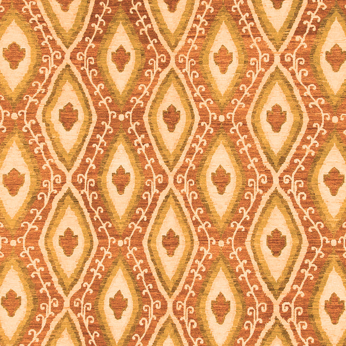 Machine Washable Abstract Orange Modern Area Rugs, wshabs948org