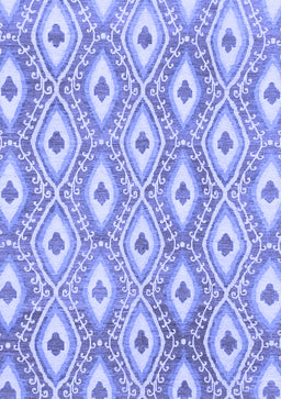 Abstract Blue Modern Rug, abs948blu