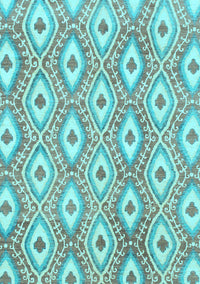 Abstract Light Blue Modern Rug, abs948lblu