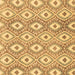 Square Abstract Brown Modern Rug, abs948brn