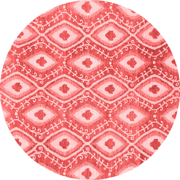Abstract Red Modern Rug, abs948red