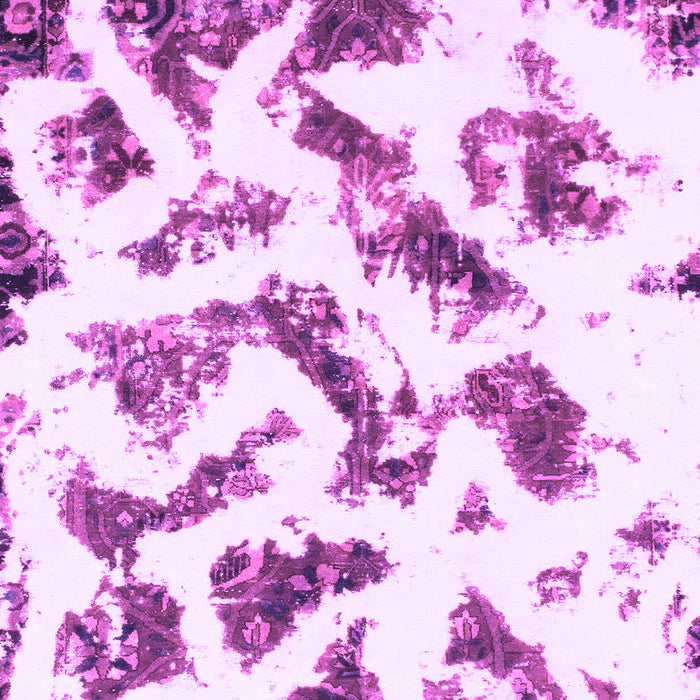 Machine Washable Abstract Purple Modern Area Rugs, wshabs949pur