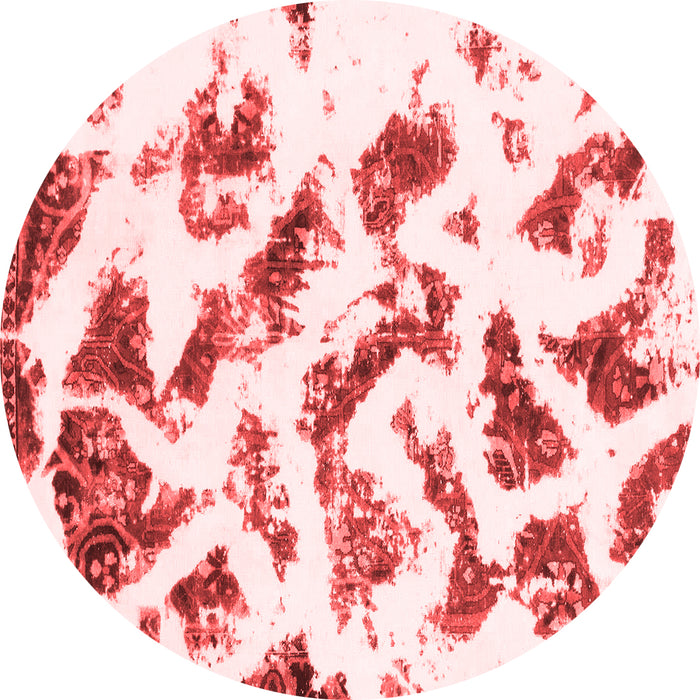 Abstract Red Modern Rug, abs949red