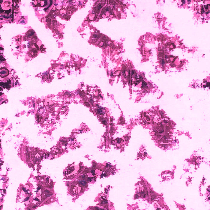 Machine Washable Abstract Pink Modern Rug, wshabs949pnk