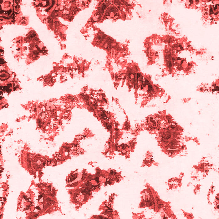 Abstract Red Modern Area Rugs