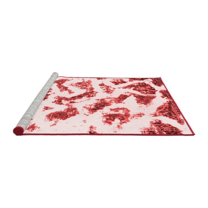 Modern Red Washable Rugs