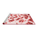 Modern Red Washable Rugs