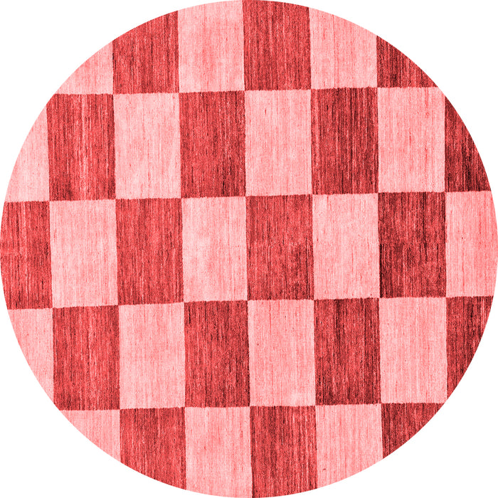Checkered Red Modern Rug, abs94red