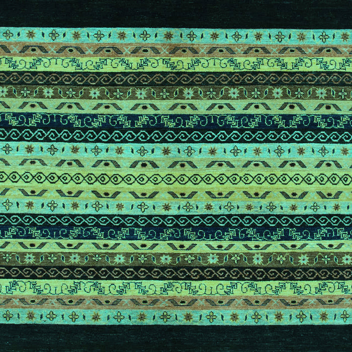 Abstract Turquoise Modern Rug, abs951turq