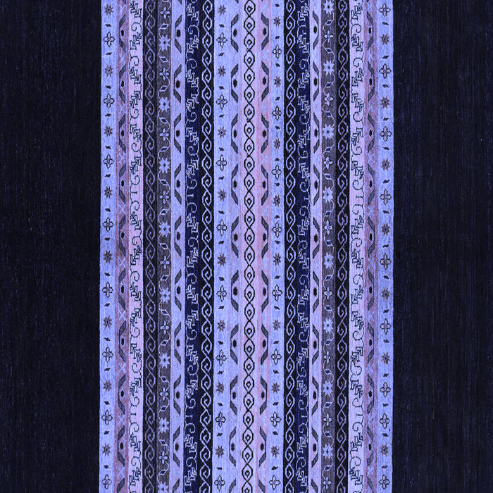 Square Machine Washable Abstract Blue Modern Rug, wshabs951blu