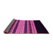 Sideview of Abstract Pink Modern Rug, abs951pnk