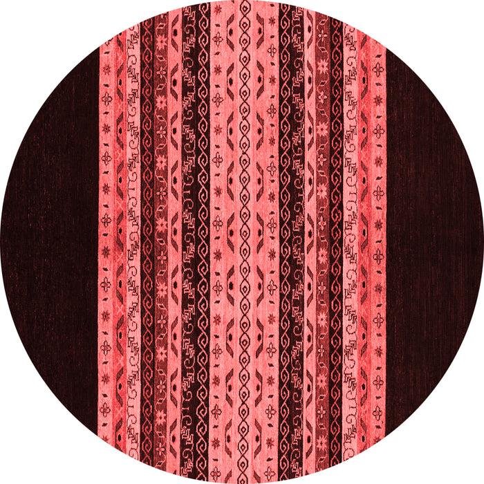 Machine Washable Abstract Red Modern Rug, wshabs951red