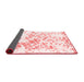 Abstract Red Modern Area Rugs