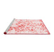 Modern Red Washable Rugs