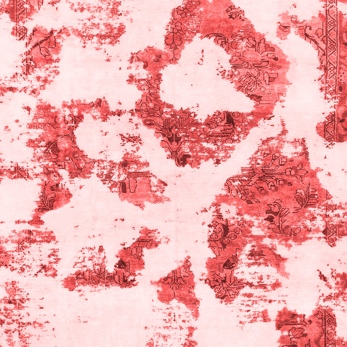 Abstract Red Modern Area Rugs